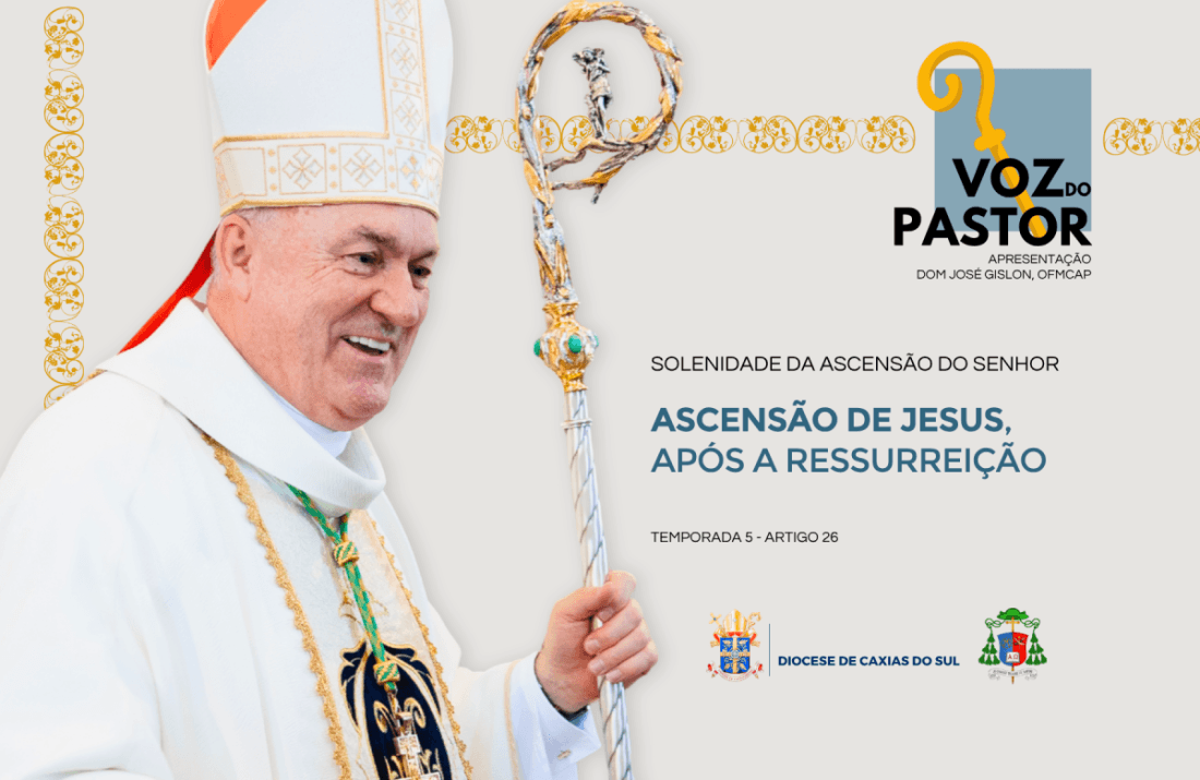 Foto notícia Ascensão de Jesus, após a ressurreição