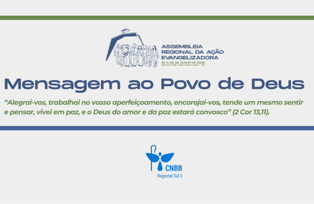 Foto notícia Igreja do Rio Grande do Sul divulga “Mensagem ao Povo de Deus” a partir da Assembleia da Ação Evangelizadora