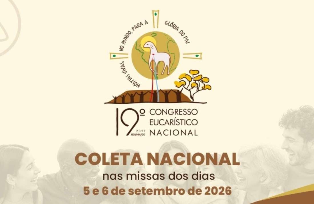 Foto notícia Coleta Nacional para o 19º Congresso Eucarístico Nacional será realizada nos dias 05 e 06 de setembro