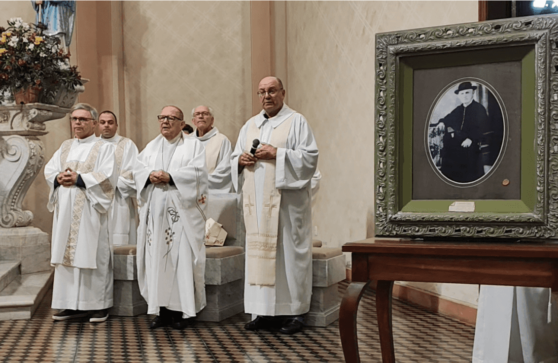 Foto notícia Fé e memória: Missa comemora os 150 anos da primeira celebração eucarística de Bento Gonçalves