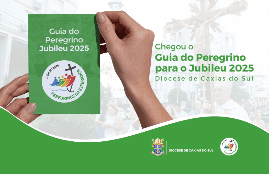 Foto notícia Diocese de Caxias do Sul apresenta o Guia do Peregrino para os fiéis celebrarem o Jubileu de 2025