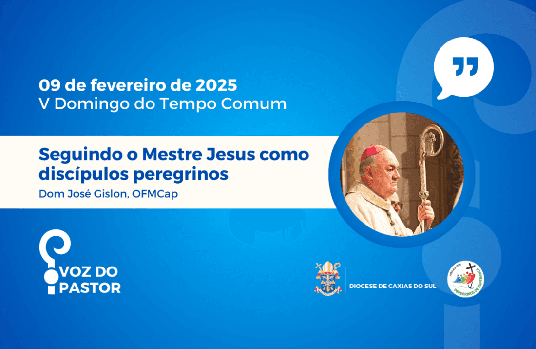 Foto notícia Seguindo o Mestre Jesus como discípulos peregrinos