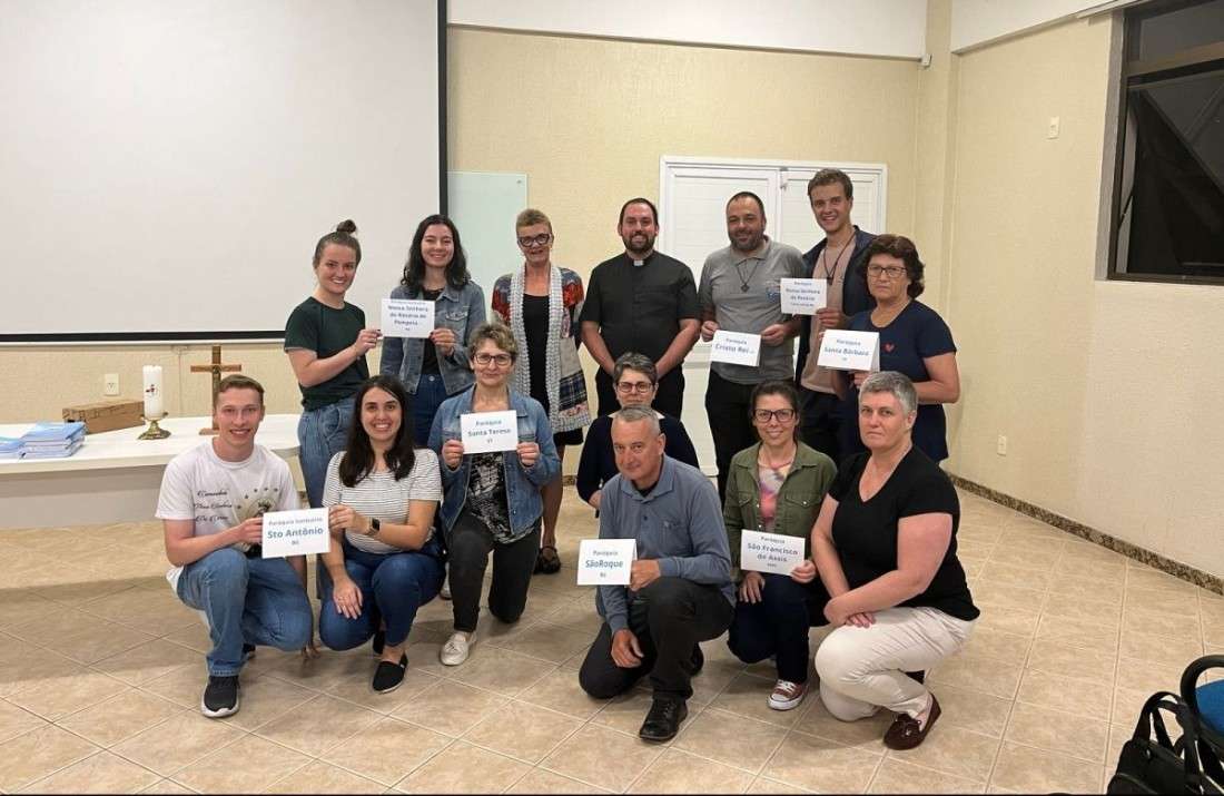 Foto notícia Conselho Regional de Pastoral de Bento Gonçalves reelege coordenador da Região e aborda a caminhada do Jubileu