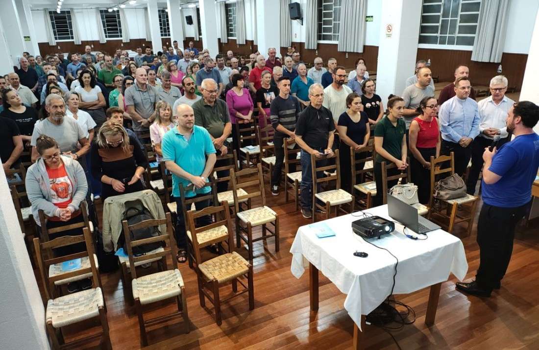 Foto notícia Equipes administrativas das paróquias da Região Pastoral de Bento se reúnem para tirar dúvidas sobre a Mitra Diocesana