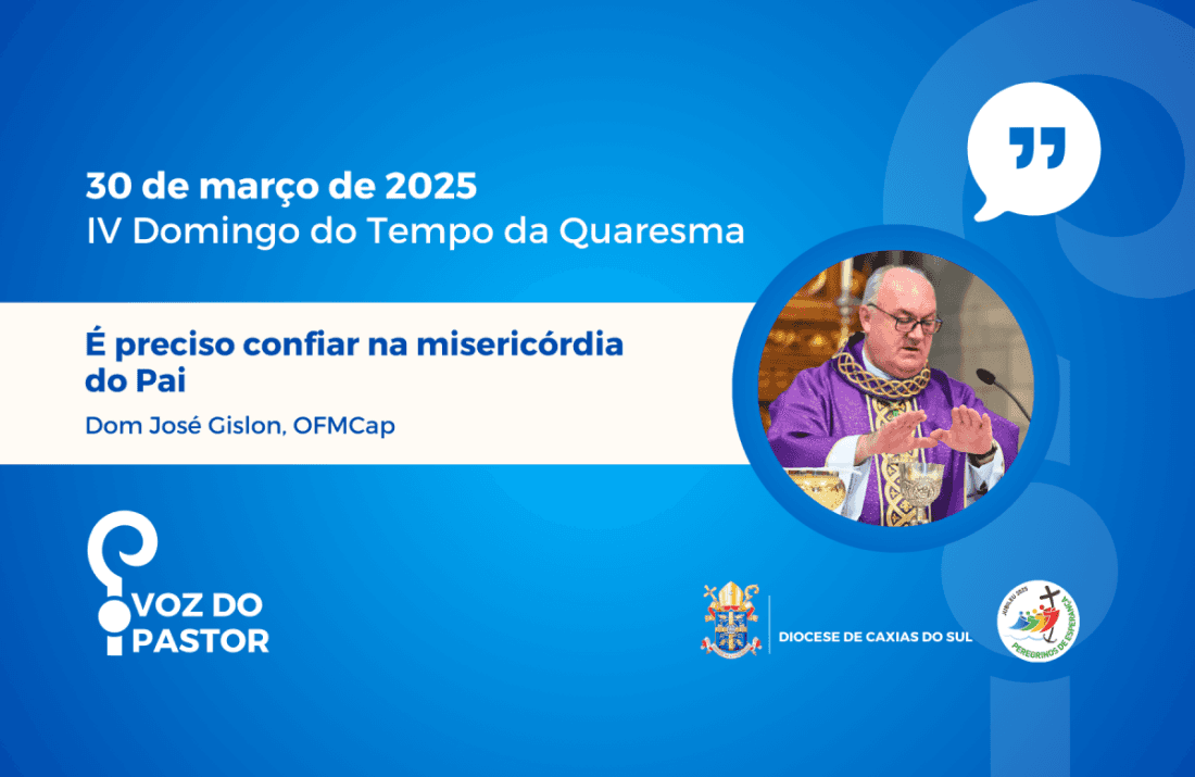 Foto notícia É preciso confiar na misericórdia do Pai