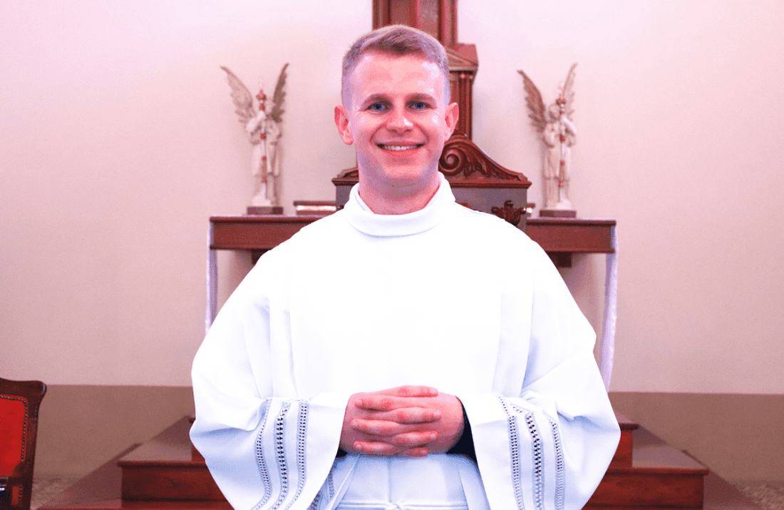 Foto notícia Seminarista Eduardo Cantelli será ordenado diácono neste sábado, 26 de abril no Santuário Santo Antônio, em Bento