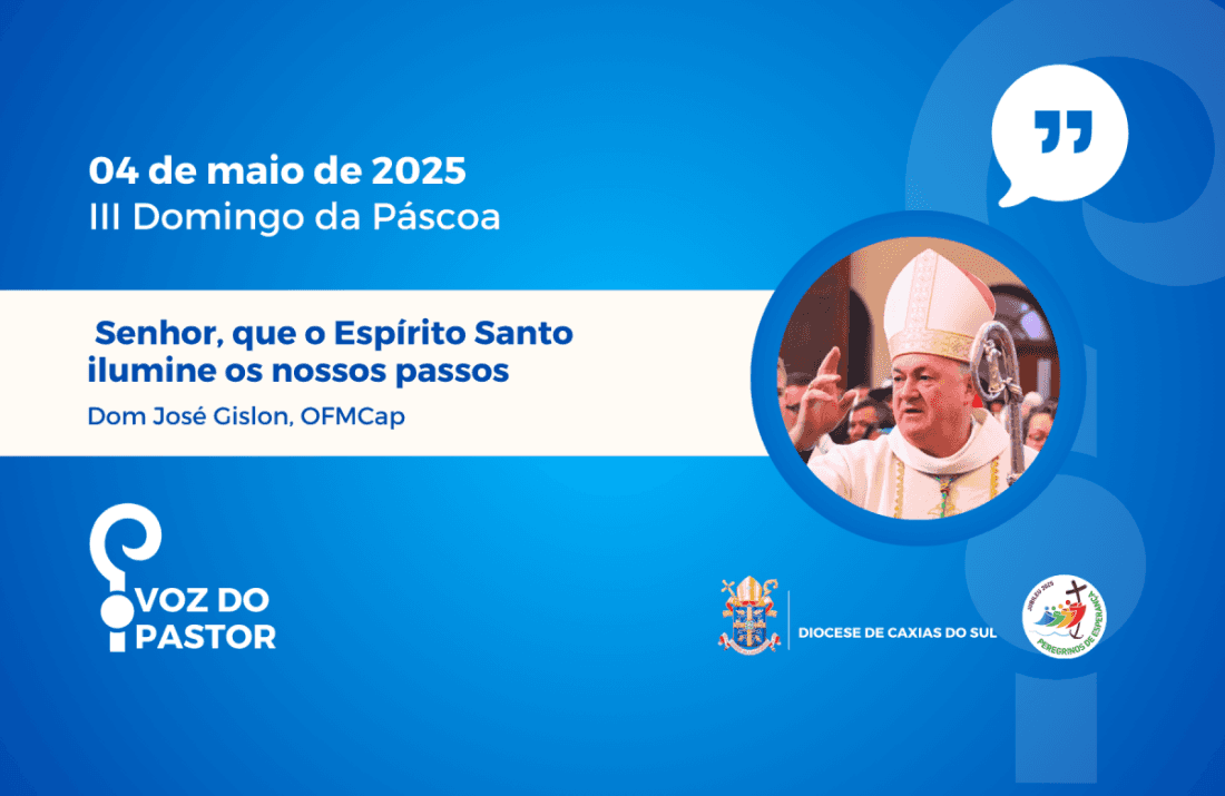 Foto notícia Senhor, que o Espírito Santo ilumine os nossos passos
