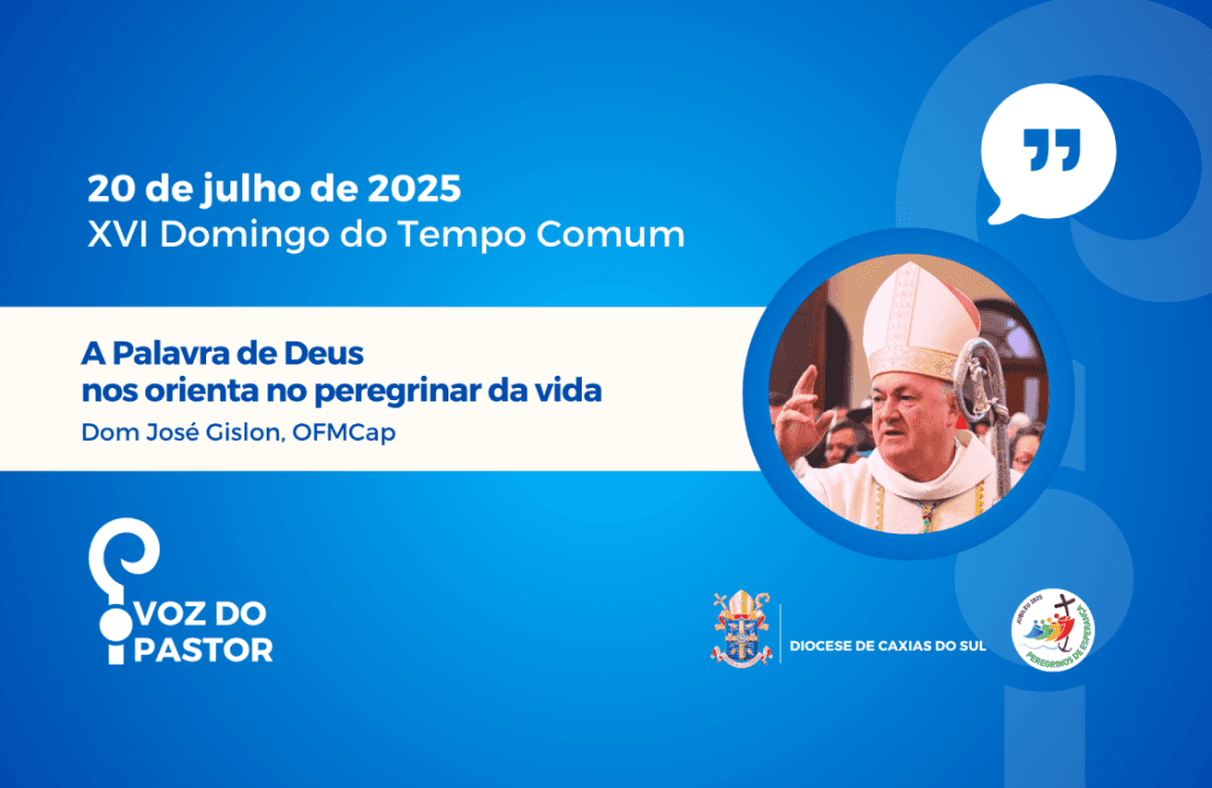 Foto notícia A Palavra de Deus nos orienta no peregrinar da vida