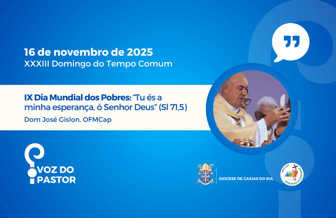 Foto notícia IX Dia Mundial dos Pobres: “Tu és a minha esperança, ó Senhor Deus” (Sl 71,5)